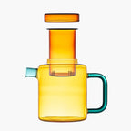 Cha Pot - Teal & Toffee