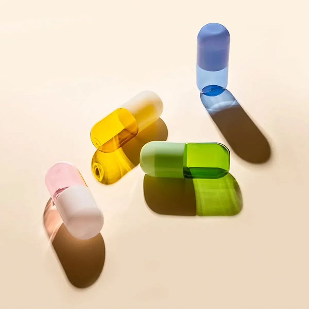 Happi Pill Carafe and Cup - Into The Blue
