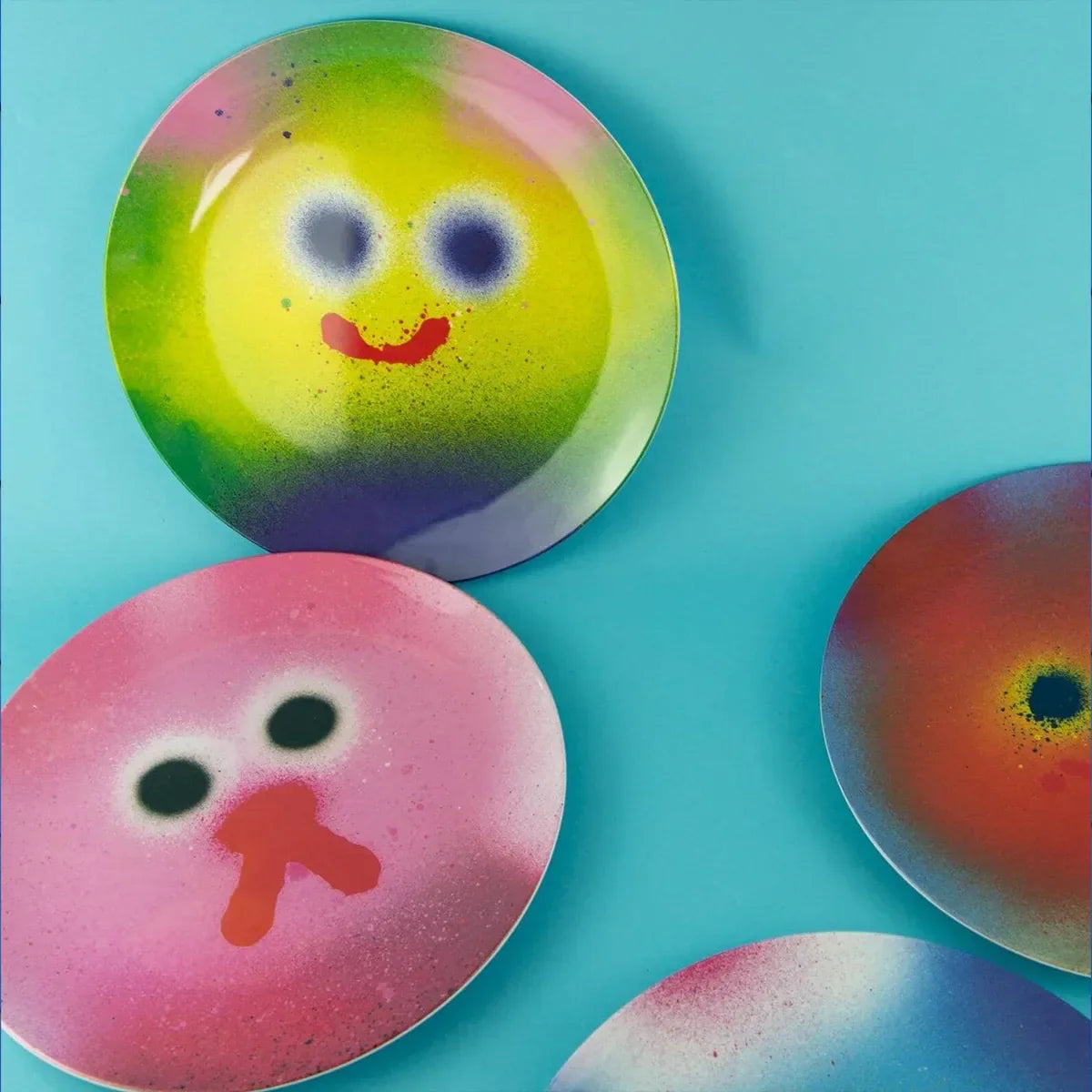 Buttercake Melamine Plate x Jon Burgerman